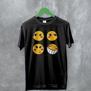 Cowboy Bebop Expression Emoticon Space Anime Cyberpunk Cartoon T-Shirt 166